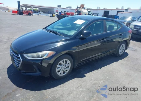 2017 Hyundai Elantra Se z USA, uszkodzony, nr VIN KMHD74LF2HU092880